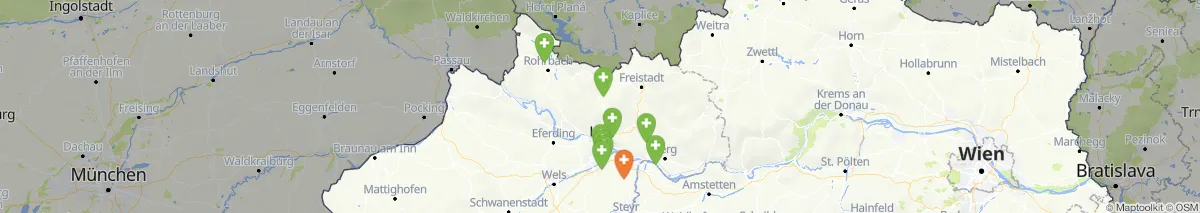 Map view for Pharmacies emergency services nearby Windhaag bei Freistadt (Municipality, Oberösterreich) (103)